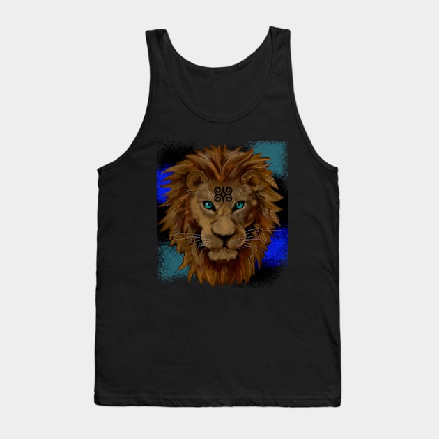 Strength of Lion Tank Top by LadyLeviathan